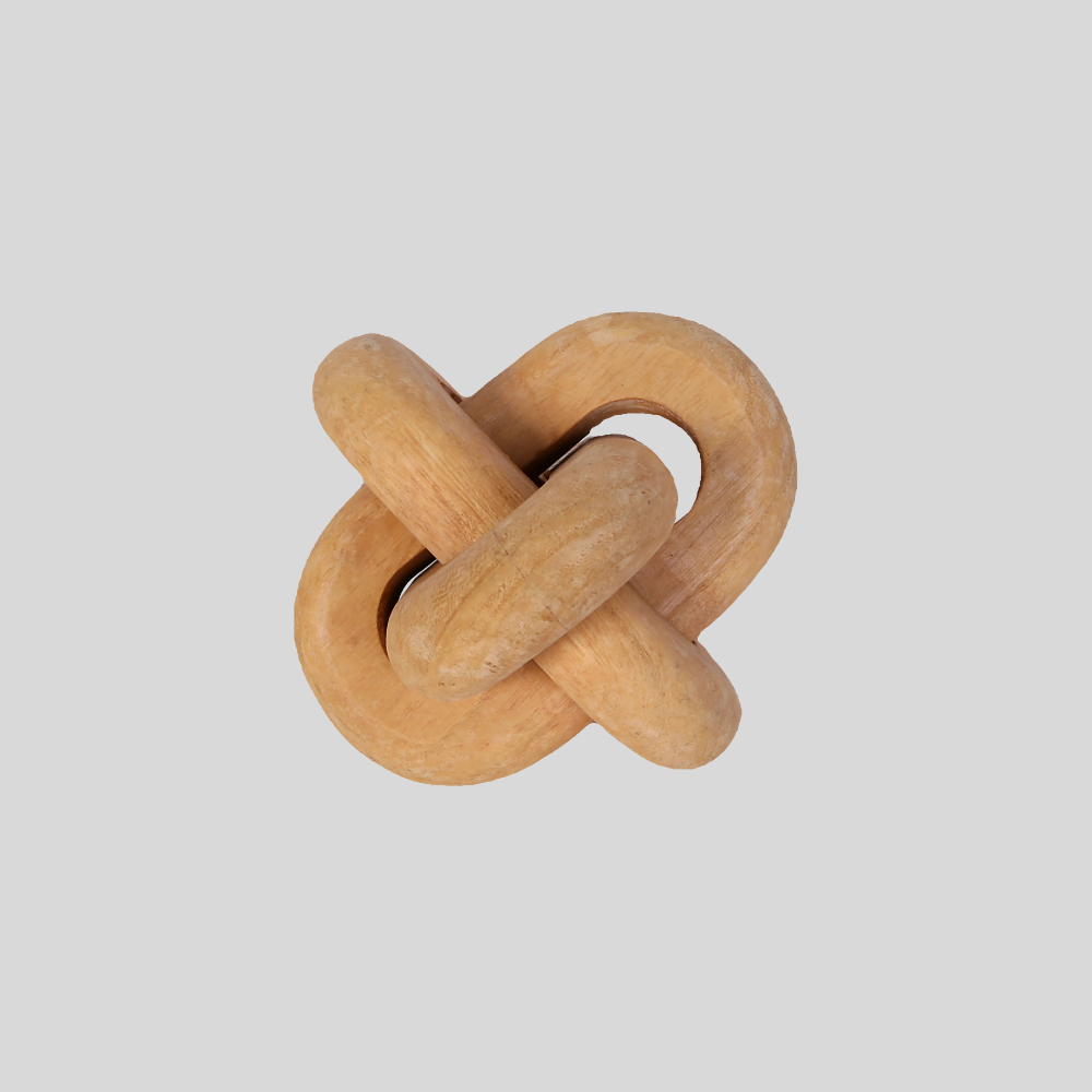 Cadena en Madera de Paulownia - Monstera