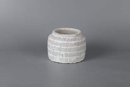 Florero Rústico Cerámico - Crassula