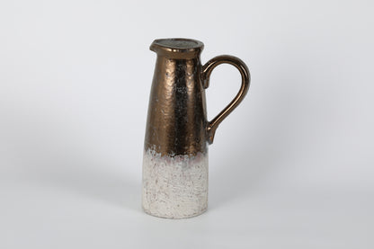 Jarron Asa Ceramica Copihue